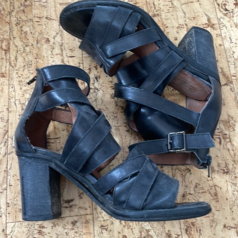 Jeffrey Campbell x Free People leather sandals